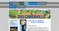 Desktop Screenshot of dulcimerville.com